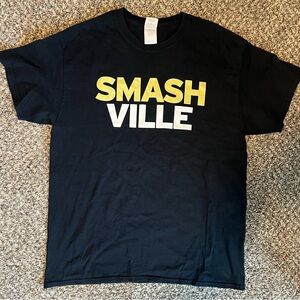 Black Vanderbilt Baseball Smashville T-Shirt